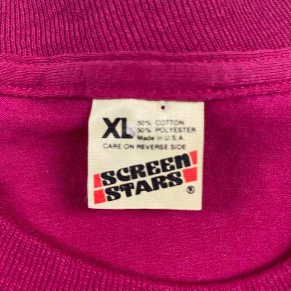 Vintage 90s NWOT Florida Alligator Puff Print Tourist T Shirt Mens Medium - Picture 3 of 6